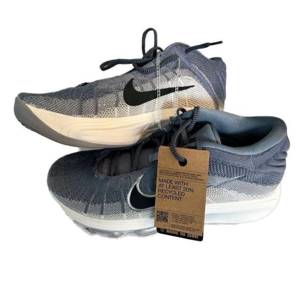 NWT Nike Air Zoom G.T. Hustle 3 Basketball Shoes Ashen Slate FV5953-402